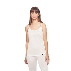 Terramar Women's Thermasilk Pointelle Camisole, Natural, Small
