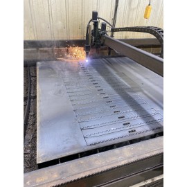 Aftermarket RWM Universal Brand New Weld-On 9"x9"  Raw Steel Step 1/4" Thick