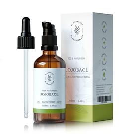 Organic skin oil, 100 ml, cold pressed, 100 % natural, for face and body care, massage oil, against wrinkles, dry skin and anti-ageing.