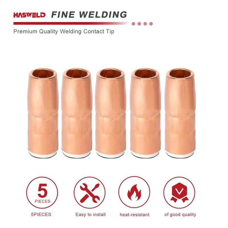 Hasweld 5PK N-A5818C Nozzle Large 5/8 Orifice 1/8 Recess For