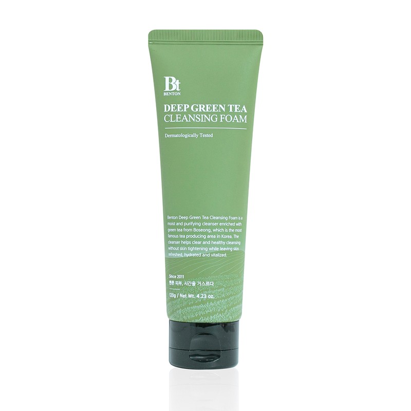 benton [Benton] Deep green tea cleansing foam 120g / [벤튼]