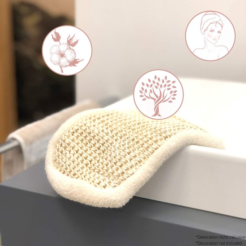 Sisal Massage Glove - Organic Quality - Deep Exfoliating Effect