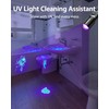 Black Light Flashlight, UV Light USB C Rechargeable with LCD