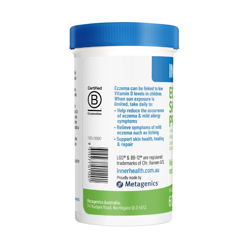 Inner Health Eczema Shield Kids Probiotic 60g Powder
