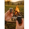 Outdoor Saxx® Set of 6 Stainless Steel tumblers, 6 Unbreakable