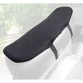 Auto Accessori Lupex 3D Gel Seat Cushion for Motorcycles and Scooters Saddle Cover Adjustable Non-Slip Breathable and Flexible Seat Cover 62 x 29 x 3cm