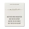Philip Jones Mother and Daughter Quote Bracelet Created with Zircondia®
