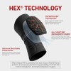 McDavid Moisture Wicking HEX Technology Knee Sleeves for Women/Men, Elbows
