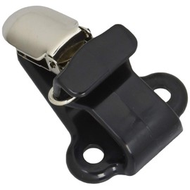 ボンフォーム(BONFORM) カーマット ズレ防止用 マットフック(角穴用ネジ止め) 軽/普通車 1個 クリップセット ブラック 6183-10