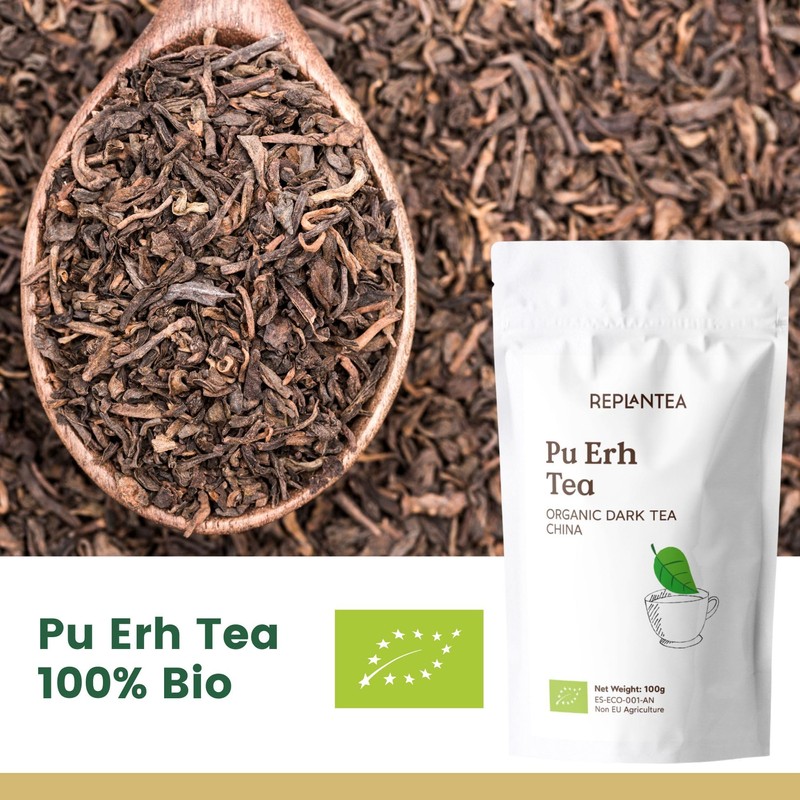 Pu Erh Tea Loose Organic 100g (50 Cups) | Loose