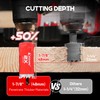 EZARC Hole Saw Kit, 16Pcs Bi-Metal Hole Saw Set with