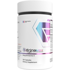 Nootropics Depot Erinamax LionS Melena 500Mg Cápsulas  Micelio De Cultivo Líquido  2.5Mg Erinacine A  Estado De Ánimo, Cognición Y Soporte Nervioso...