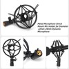 Black 22-24mm Microphone Shock Mount For Small Diameter Condenser Mic