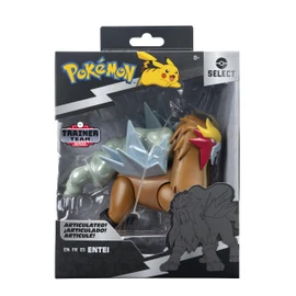 Pokémon Select Entei - 6-Inch Super-Articulated Figure with Over 15 Points of Articulation