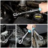 DuraTech Ratchet Handle, Ratchet Wrench, Socket Wrench, Insertion Angle 0.37