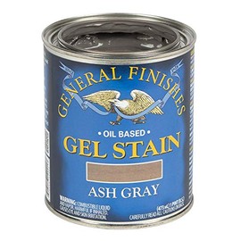 General Finishes Oil Base Gel Stain, 1 Pint, Ash Gray