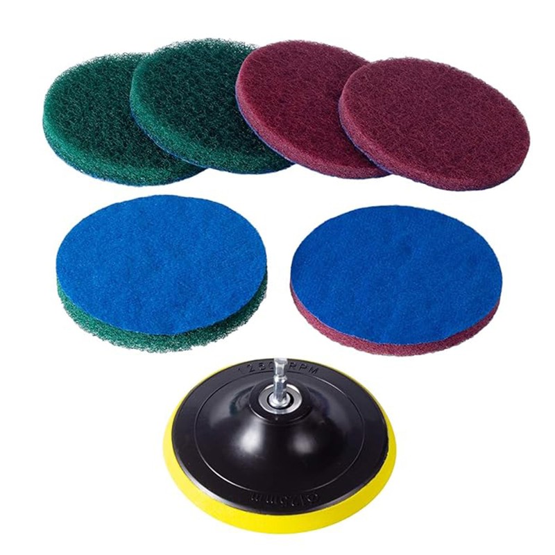 Dekton Power Scrubbing Pad Set – Heavy-Duty Cleaning Pads for