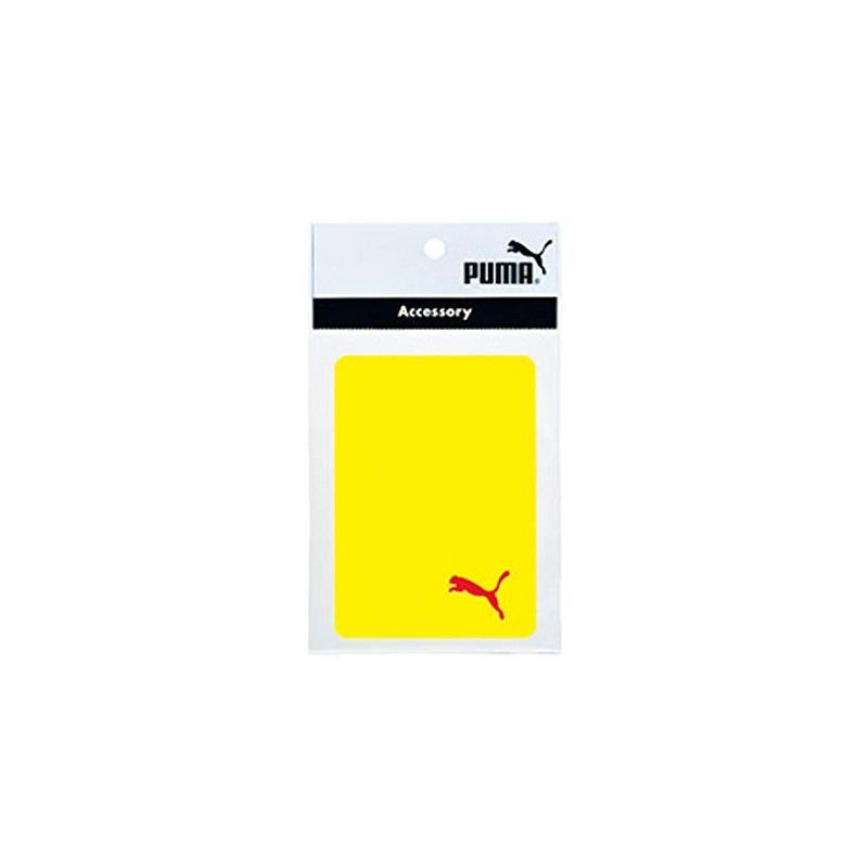 PUMA 105779 Red and Yellow Card for Referees Red x