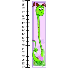 Design With Vinyl Wall Decal Snake Growth Chart Bedroom Stickers Room Decoration - Size: 13 Inch X 40 Inch