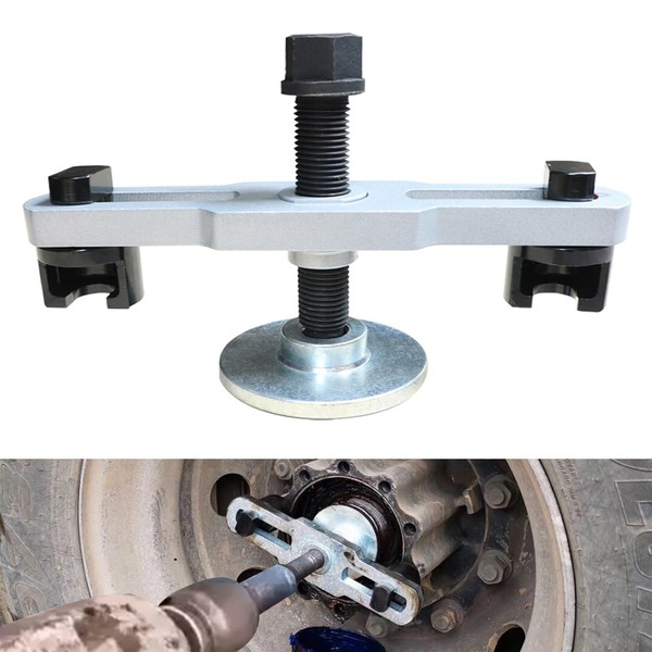 HQSSWUCH Hub Removal Tool, Universal Hub Puller for Commercial Trucks,