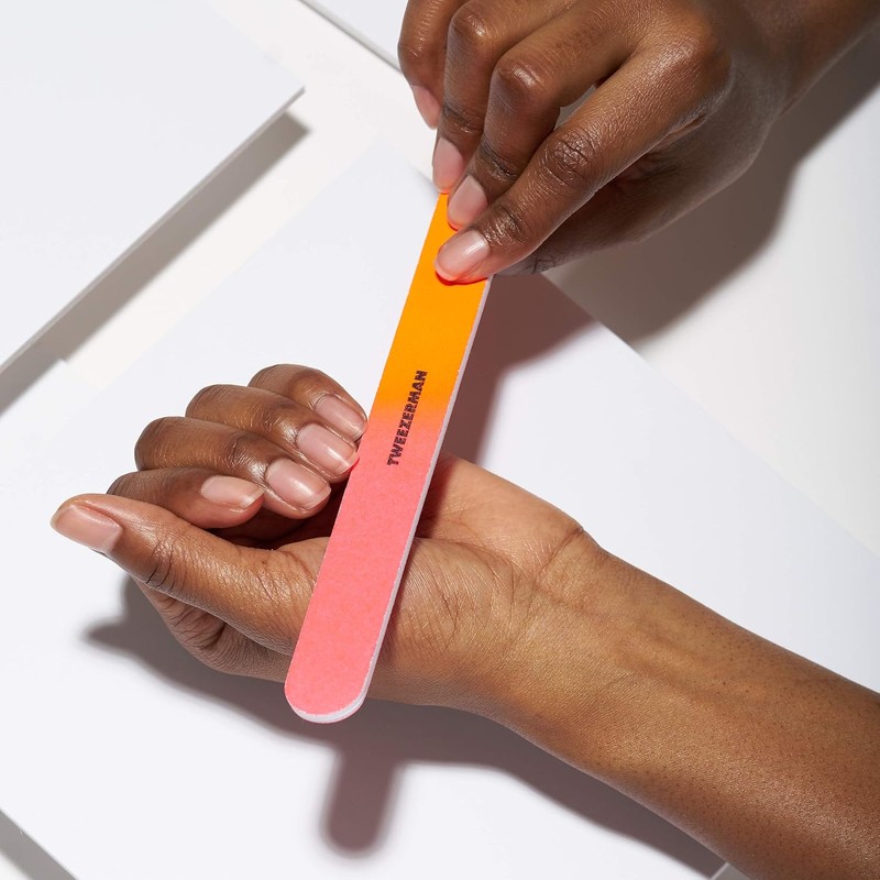 Juego de Limas para uñas de Tweezerman, de color Neón.