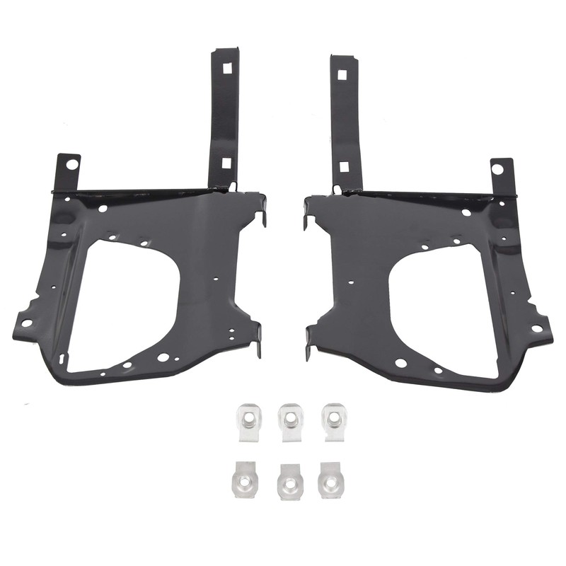 KUAFU Front Bumper Bracket Set Compatible with 2010-2018 Dodge RAM