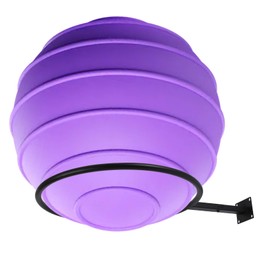 XIAOPEIZHI Black Yoga Ball Holder, Exercise Ball Storage Ball Holder Wall Mount Stability Ball Holder for Home and Yoga Studios or Commercial Gyms,Acts as a Yoga Ball Holder. Set of 2.