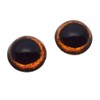 High Dome Realistic Amber Dog Half Sphere Glass Eyes Animal