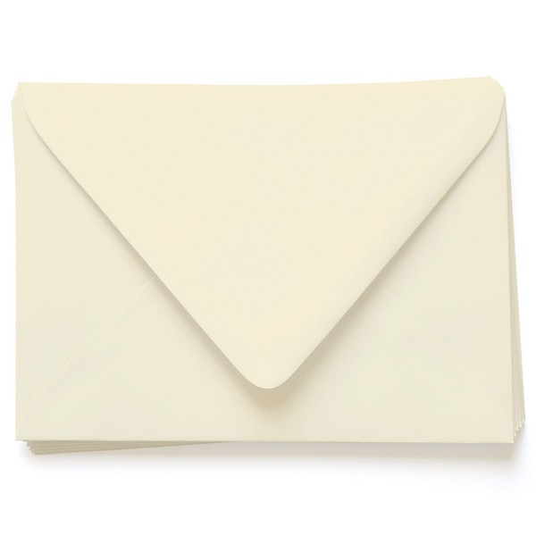 Wedding Cream Envelopes - A7.5 Gmund Colors Matt 5 1/2