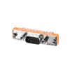 sourcing map Gender Changer 18 Pin DB25 Male to DB9