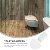 COHEALI 6Pcs Toilet Seat Handles Durable Toilet Lifters Bathroom Accessories