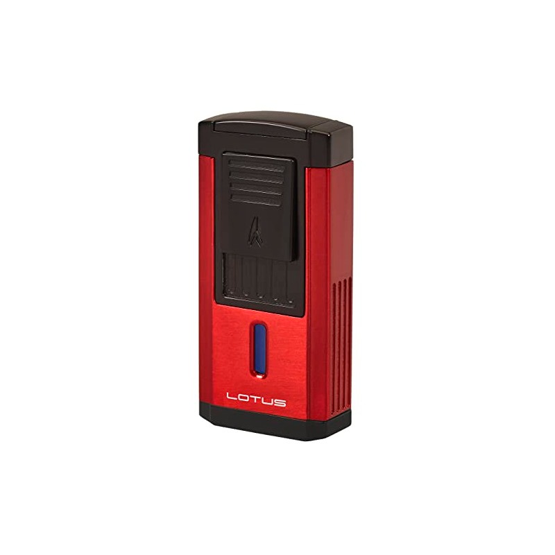 Lotus Duke Cigar Lighter with Triple Pinpoint Wind-Resistant Torch Flames,