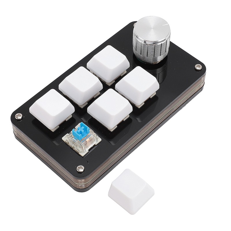 Mini 6 Key Keypad with Knob Custom Programming Hot Swappable