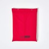 HOMESCAPES Red Deep Fitted Sheet (12”) Small Double 200 TC