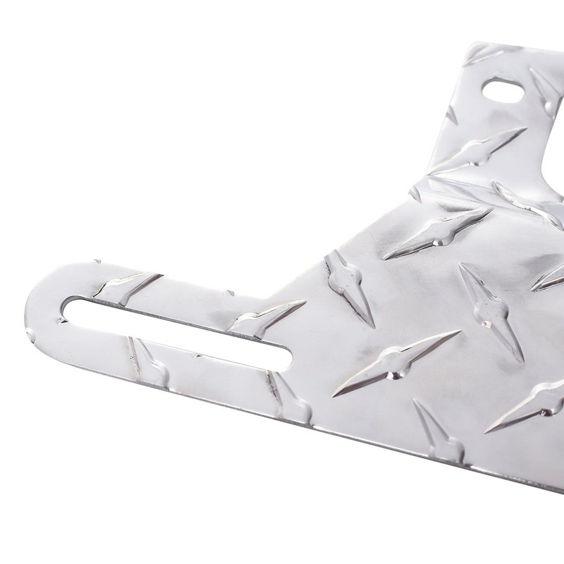 CZC AUTO Soporte de aluminio para matrícula de remolque