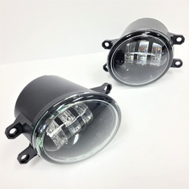 LEDIN LED Fog Light DRL Compatible For 2014-2016 Highlander Switch Bezel Wire Kit Upgrade
