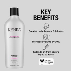 Kenra Volumizing Conditioner | Maximize Volume | Creates Body, Bounce & Fullness