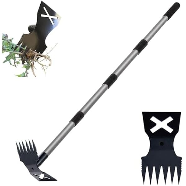 Hoe Garden Tool, 60 Inch Garden Hoe Long Handle for