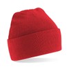Beechfield Original Cuffed Beanie Colour=Bright Red Size=O/S