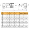 Hydraulic ISO A Quick Release Coupling Set (1/2" BSP)