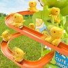BLmukce Small Dinosaur Climbing Slide Stair Toy for Toddlers 3-5