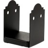 Simpson Strong-Tie Outdoor Accents Mission Collection ZMAX, Black Powder-Coated Post
