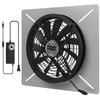 Crawlspace Ventilation Fan Basements Stainless Steel Vent Fan Window Exhaust
