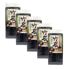 Towa Sangyo 54261 Shoe Box Sheet BCS Bamboo Charcoal Shoe Box Sheet, Made in Japan, Black, Approx. 11.8 x 106.6 inches (30 x 270 cm), Set of 5