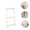 FUNOMOCYA Decorative Wall Hanging Shelf Macrame Flower Pot Rack Sturdy