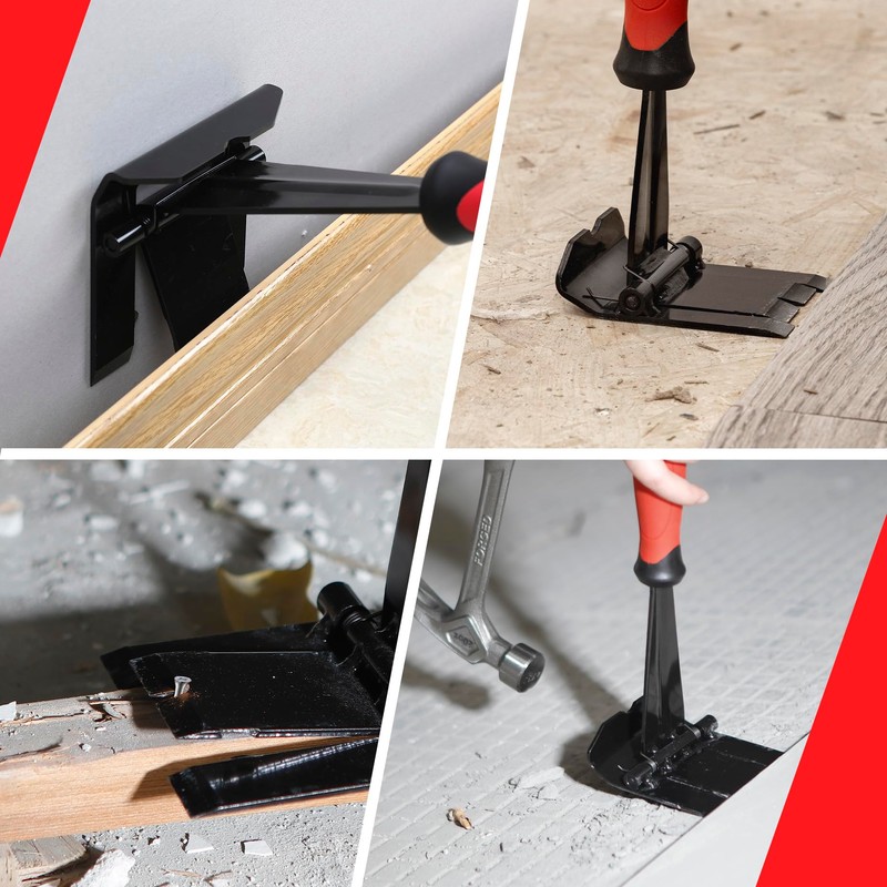 Goldblatt Skirting Board Removal Tool, Trim Puller for Commercial Work,