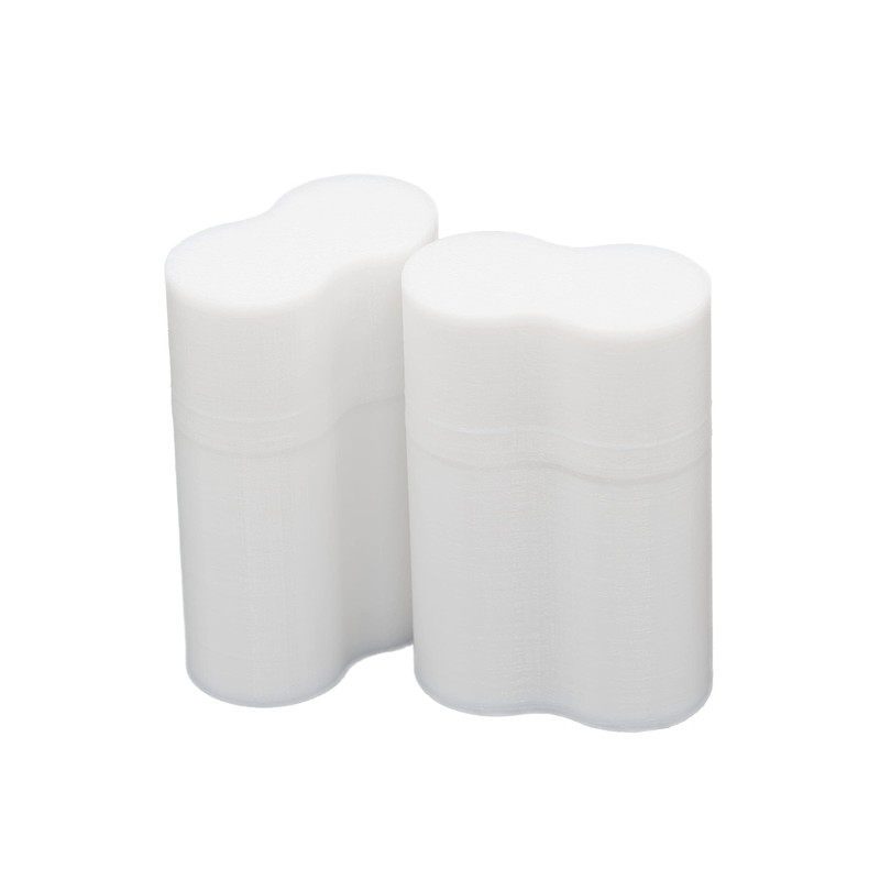 Slimline AA Battery Case, Soft Durable Material - Pack of