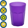 Gariella Plastic Cups Purple Drinking Cups Party Cups Plastic Drinking