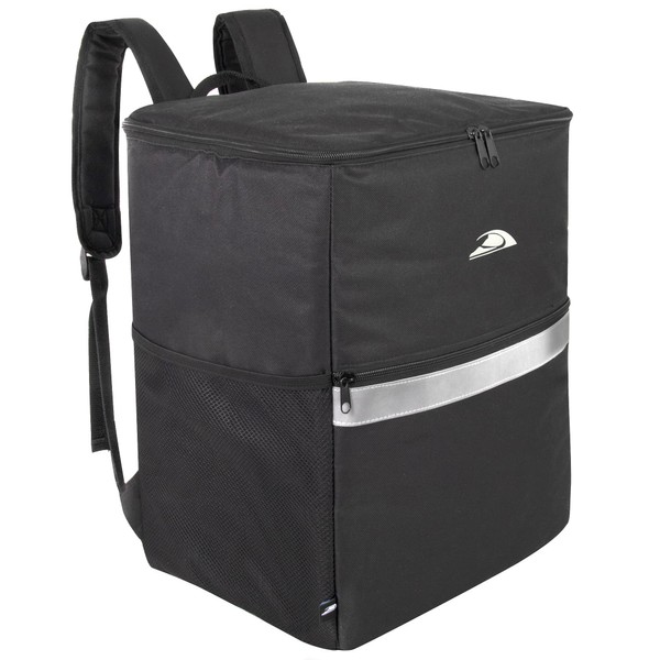 Trail maker Insulated Food Delivery Backpack with Drink Cup Holders,