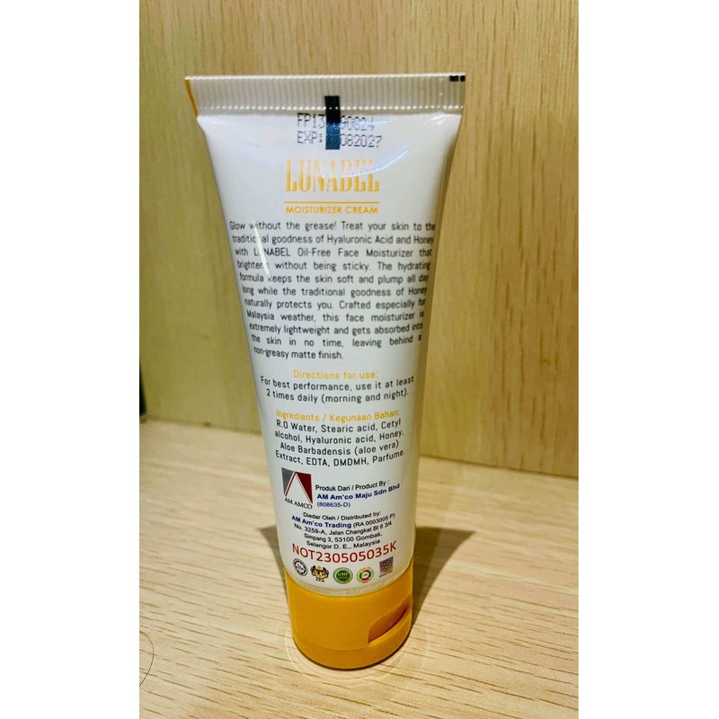 Lunabel Moisturizer Cream 1tube
